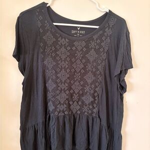 Black Soft and Sexy Top